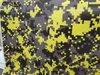 Digital svart gul kamouflage vinyl camo bil wrap film med luft bubblor release diy fordon bil wrapping folie klistermärke