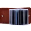 cards packages Genuine Leather bank card holder wholesale custom women fashion card wallets cowhide