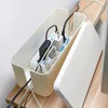 Neue Kabel Lagerung Box Kunststoff Power Streifen Kabel Lagerung Container Kabel Hider Box Kabel Organizer Lagerung Fall Buchse Box Für hause Y311t