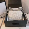 Hohe Qualität NEUE Cross Body Double G Marmont Umhängetasche Goldkette Umhängetaschen Handtaschen Geldbörse Nachricht Blume Louise Geldbörse Vutton Umhängetasche Viuton Tasche Box Nr. #588