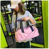 Nuova borsa da palestra per donna Borsa da allenamento per fitness sportivo con scomparto per scarpe da viaggio Borsa da viaggio per nuoto asciutta e bagnata Yoga Q0113