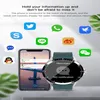 Novo relógio inteligente das mulheres dos homens bluetooth chamada 128infulltouchround tela à prova dwaterproof água sportsmartbracelet fitness android ios smartwatche3868478