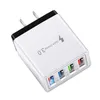 Chargeur rapide 3.0 Chargeur USB QC 3.0 Chargeur mural rapide US EU UK Plug Adapter