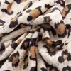 Coperta leopardata stampata morbida e soffice flanella per letti in pile di corallo visone tiro copriletto singolo matrimoniale copriletto invernale caldo 201222