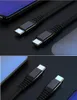 60 W Yüksek Kalite Tipi C Şarj Kabloları Örgülü USB-C Kablo Tipo 20V3A MacBook Bilgisayar için USB Kabloları
