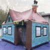 5x4m eye catching PVC bar inflatable pub tent concession stands vip room Irish Club booth with heatsealing roof better waterproof effects