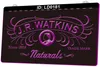 LD0181 J R Watkins Naturals 3D Gravura LED Sinal de luz Varejo inteiro5328742