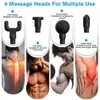 Tissue Massage Gun Muscle Massager Management Efter träning Utöva Body Relaxation Slimming Shaping Pain Relief