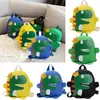 Söt småbarn Kid Kindergarten School Bag 3D Cartoon Dinosaur Mini Ryggsäck Baby Boy Girl School Bag LJ201225