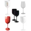 Moet Chandon Buz İmparatorluk Beyaz Akrilik Goblet Cam Klasik Şarap Gözlükleri Ev Bar Partisi Kupası Noel Hediyesi Şampanya Cam LJ8119704