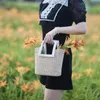 Lvs portemonnees tas mode parels rotan vrouwen handtassen ontwerp merk rieten geweven schoudertassen luxe ketting zomer strand stro emmers tas reizen