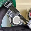 44mm Yüksek Kaliteli Erkekler Otomatik Mekanik Saat Klasik Erkekler İzler Erkekler Paslanmaz Çelik Katlanır Düğme Spor Su Geçirmez Moda Bilek Swatch Erkekler Bilek Swatches