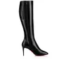 Luxurys tasarımcıları klasik bayanlar uzun botlar adı markalar kadın kırmızı dipler ayakkabı turela boot alta eloise ayak bileği botları ince kalın he174o