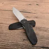 Promozione 1670 Coltello a lama pieghevole D2 Drop Point Stone Wash Lame T6061 Manico in alluminio con scatola al minuto originale