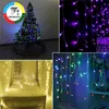 CoverSage 5pcs 10m 100 LED String Guirlande Arbre de Noël Fée Lumière Luce Luce Étanche Jardin Parti de Jardin Décoration de vacances en plein air 201201