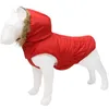 Klein huisdier hondenjas met harnas winter warme hondenkleding voor waterdichte hondenjas Chihuahua Franse bulldog outfits