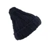 Beanie/Skull Caps CUHAKCI Inverno Lana Skullies Lavorato a Maglia Spessa Femmina Tenere Caldo Berretto Cotone Crochet Donna Colore Adulto Cappello Casual Davi22