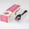 DRS 540 바늘 derma 롤러 마이크로 바늘 피부 DrRoller 치료 Microneedle Dermaroller 소매 상자를 가진 반대로 여드름 주름 제거 0.2mm - 3mm