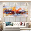 Aquarell Sexy Frau Körper Ölgemälde auf Leinwand Colorf abstrakte Wandkunst für Wohnzimmer Home Decor Lord Buddha Bilder Drop De235I