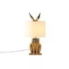 토끼 테이블 램프 골드 램프 야간 조명 책상 조명 24 49cm 침실 침대 옆에 램프 홈 오피스 미국 주식