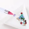 Kit de stylos à points pour ongles, sélecteur de strass, goujons en cristaux à double extrémité avec poignée en perles de strass, manucure, décoration des ongles à faire soi-même