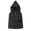 Fashion Womens Solid Colors Sleeveless Plus Size Hooded Hoodie Waistcoat Vest Coat Down Cotton Padded Jacket Outwear Tops Gilet