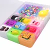 500 ml Charms Slime Toys DIY Polymer Clay Toys Leuke Stretchy Individuality Charm Elasticity Slime Relief Stress Gift voor Kids 201226