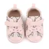 Babyschoenen Mode Leer Baby Casual Schoenen Anti Slip Handgemaakte Pasgeboren Jongen Schoenen Babyschoenen 0-18Months