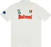 1985 1986 1987 1988 Napoli Retro-Fußballtrikots 1989 1990 1991 Neapel 22-23 CAMPIONI D ITALIA Maradona FERRARA Careca Vintage klassisches Fußballtrikot