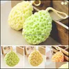 Bath Brushes Sponges Scrubbers Bathroom Accessories Home Garden Shower Sponge Loofah Mesh Brush Ball Scrub Soft Spa Body Power C6504068