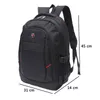 Homens Moda Casual Travel Mochila Cintas de ombro Laptop Mochila Escola impermeável Mochila Alta Qualidade