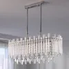 Nordic LED Kroonluchter Verlichting Crystal Plafond Kroonluchters voor Woonkamer Eetkamer Home Deco Keuken Opknoping LampArmadario
