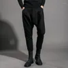 Pantaloni da uomo 2021 Primavera E Autunno Tendenza Hair Stylist Abbigliamento Personalità Harem Moda Uomo Piedi Casual Men1