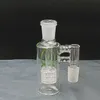 Różowy Bong! Clear Hookah Recycler Oil Rigs New Type Banger Nails 14.4mm Joint Bowls Need Fioletowy Matrix Bong