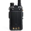 Talkie baofeng uv5r uv5r walkie talkie banda dupla 136174mhz 400520mhz transceptor de rádio de duas maneiras com fone de ouvido sem bateria de 1800mAh.