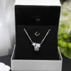 Wunderschöne Luxusmarke Schmuck Meteor Halskette für Frauen S925 Sterling Silber Material AAA Zirkon Elegantes Fair Maiden Geschenk 20214482871