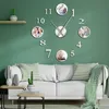 POI PAGE Cadre Bricolage Grand Horloge murale personnalisée Salon décoratif Family Images personnalisées Big 220115