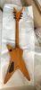 Personalizado Dimebag Darrell Wash Guitarra Elétrica Abalone Adesivos Southern Cross Inlay Corpo Preto Hardware Custom Made Assinatura Guit3243948