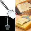 Käse Werkzeuge Slicer Edelstahl Käse Schaufel Flugzeug Cutter Butter Scheibe Schneiden Messer Backen Kochen Werkzeug dd960