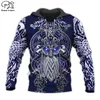 Cosmos plstar Viking Warrior Tattoo NIEUW Fashion Tracksuit Casual 3dfulprint Hoodie/Sweatshirt/Jacket/Mens Dames Style10 201020
