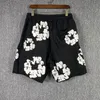 Puff Cotton Print Shorts Jogger Мужчины Женщины Бег Drawstring Baggy Skateboard Beach Short Pants