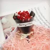 BabysBreath Mini Buket Sevgililer Günü Hediye Kurutulmuş Yapay Çiçek Yaratıcı Ebedi Gypsophila Buketleri Sabun Çiçekler WJY591