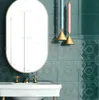 Piastrelle quadrate piccole nordiche fatte a mano cucina WC bagno piastrella in ceramica sala da pranzo muro mattoni 200 mm