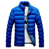 Зимняя куртка мужчины мода стенд воротник мужской парку куртка мужские толстые толстые куртки и пальто человек зима Parkas M-4XL 201104