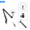 13 12 10 6 Inch Ring Light 15 Colores Rgb Led Anillo De Luz 6 Rgb Flashing Light 33 26Cm Tabletop Clamp For Youtube Live Stream