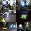 Motorcyklar LED-strålkastare Super Bright 1000lm Scooters Spotlight 6500k Vit Arbetsbil Fog Spot Light 9-85V