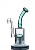 7.8inchs Arm Tree Perc thick Glass Water Bongs Hookahs Heady glass Pipe Oil Ris With 14mm Banger