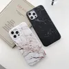 Marmor IMD Soft TPU Forsted Matte Handyhüllen für iPhone 13 12 11 Pro Max XR XS X 8 7 Plus