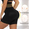 HEXIN Breasted Lace Butt Lifter High Waist Trainer Body Shapewear Women Fajas Slimming Underwear with Tummy Control Panties 201222