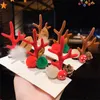 Ragazze Cute Christmas Cartoon Antlers Copricapo Fermagli per capelli Ornamento dolce Fascia Tornante Accessori per capelli moda JK2010XB
